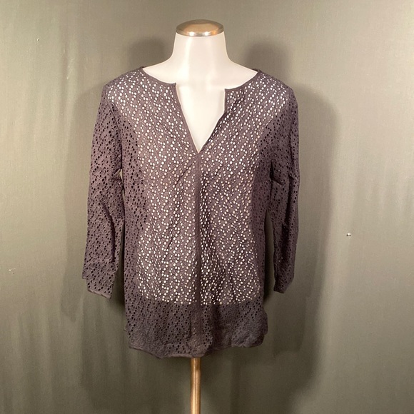 Talbots Tops - Talbots eyelet blouse